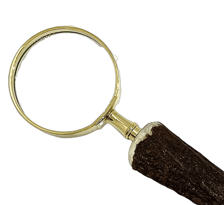 Antler Handle Magnifying Glass — additional view 1